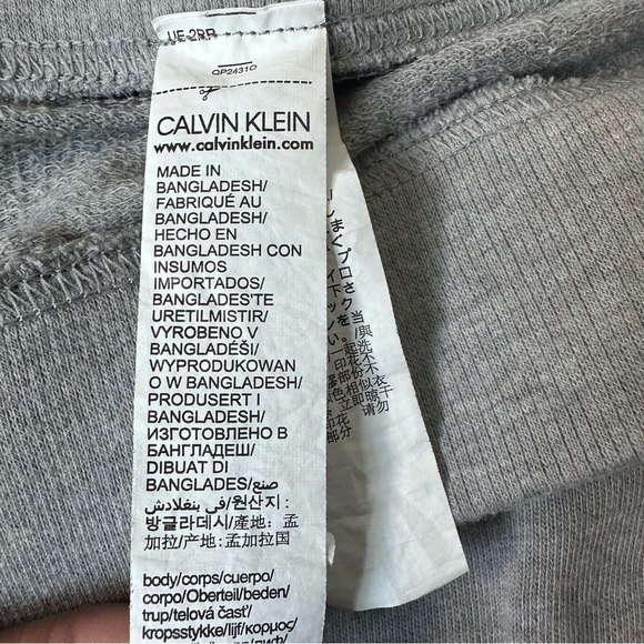 Calvin Klein Sleepwear Gray Sweatpants Size XL - Picture 13 of 13